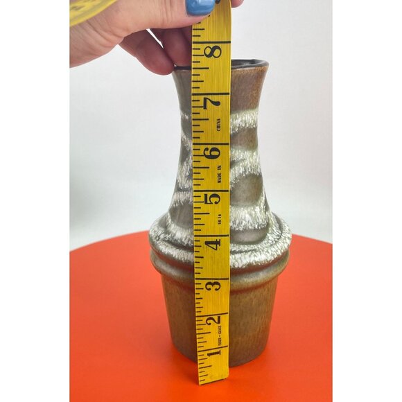 Vintage 1960s Scheurich Keramik vase, 209/18, Kleinheubach West Germany - Picture 9 of 10